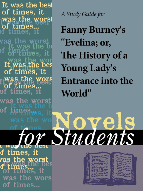 Cover image for book A Study Guide for Fanny Burney's "Evelina"