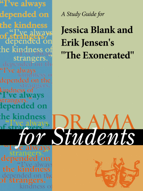 Cover image for book A Study Guide for Jessica Blank's "The Exonerated"