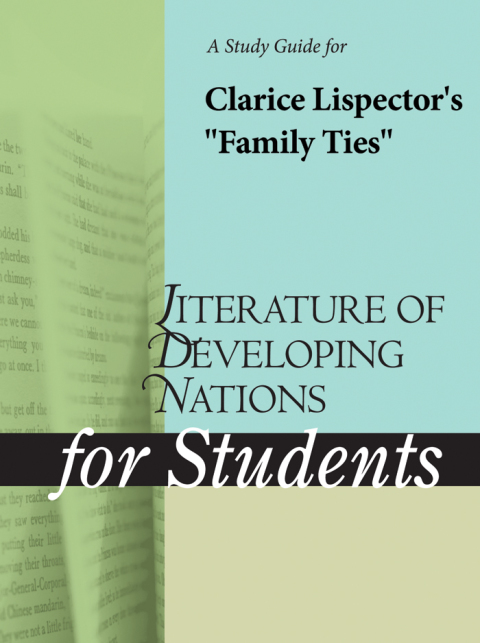 Cover image for book A Study Guide for Clarice Lispector's "Family Ties"