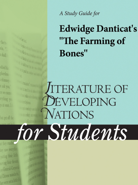 Cover image for book A Study Guide for Edwidge Danticat's "The Farming of Bones"