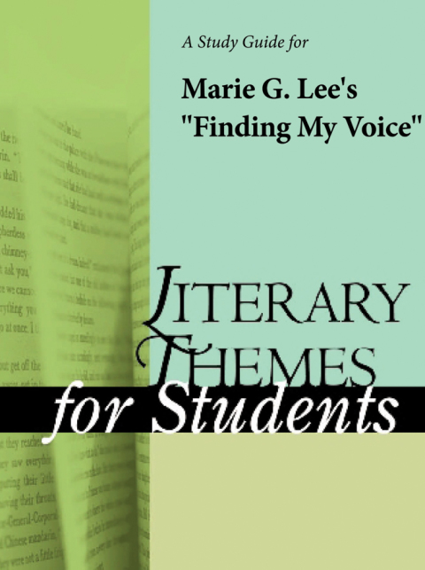 Cover image for book A Study Guide for Marie G. Lee's "Finding My Voice"