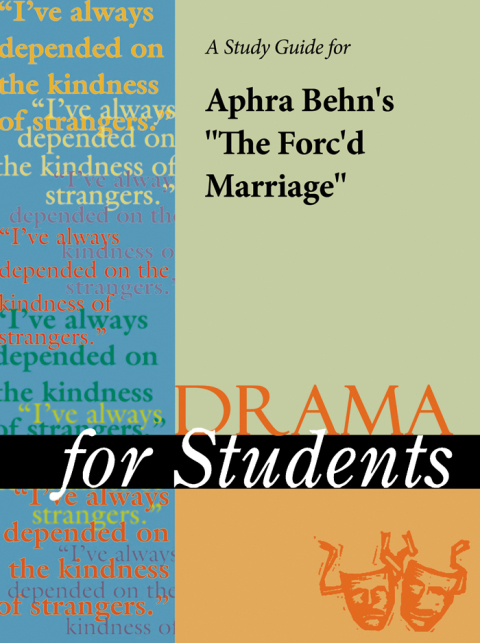 Cover image for book A Study Guide for Aphra Behn's "The Forc'd Marriage"