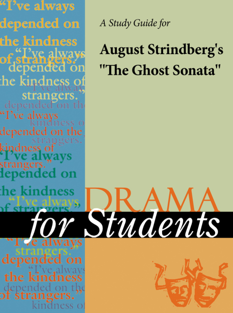 Cover image for book A Study Guide for August Strindberg's "The Ghost Sonata"