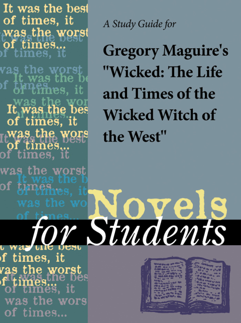 Cover image for book A Study Guide for Gregory Maguire's "Wicked"