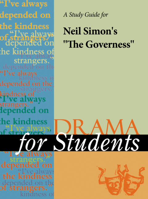 Cover image for book A Study Guide for Neil Simon's "The Governess"