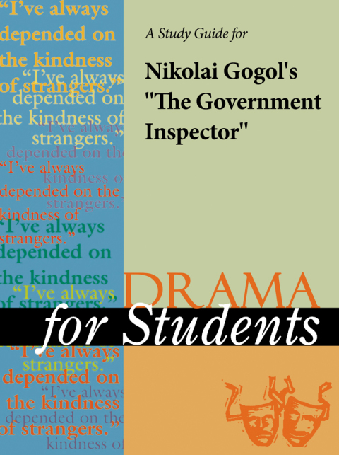 Cover image for book A Study Guide for Nikolai Gogol's "The Government Inspector"