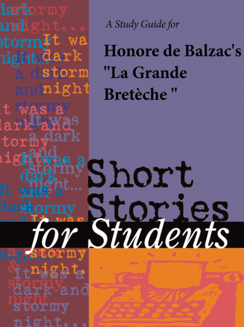 Cover image for book A Study Guide for Honore de Balzac's "Grande Breteche"