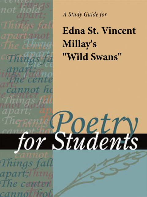 Cover image for book A Study Guide for Edna St. Vincent Millay's "Wild Swans"
