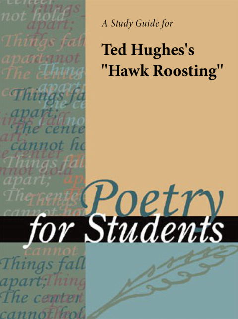 Cover image for book A Study Guide for Ted Hughes's "Hawk Roosting"