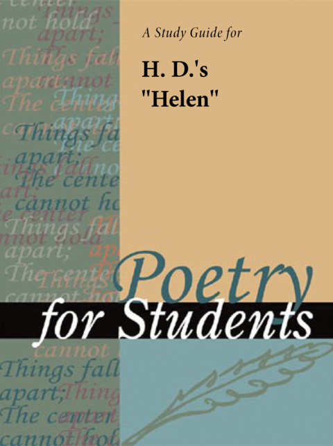 Cover image for book A Study Guide for H. D.'s "Helen"