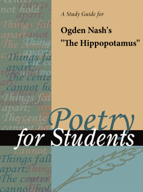 Cover image for book A Study Guide for Ogden Nash's "The Hippopotamus"