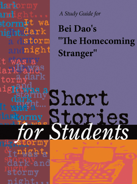 Cover image for book A Study Guide for Bei Dao's "The Homecoming Stranger"