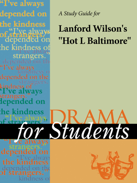 Cover image for book A Study Guide for Lanford Wilson's "Hot L Baltimore"