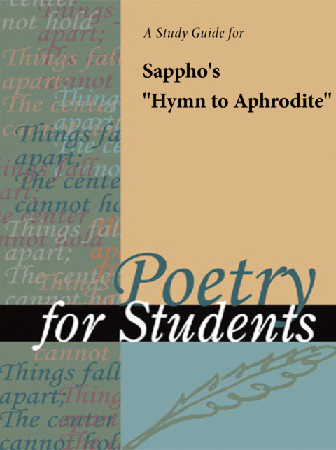 Cover image for book A Study Guide for Sappho's "Hymn to Aphrodite"