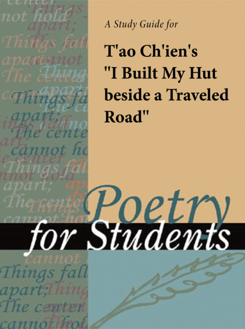 Cover image for book A Study Guide for T'ao Ch'ien's "I Built My Hut beside a Traveled Road