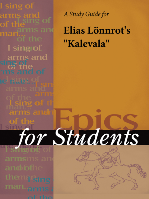Cover image for book A Study Guide for Elias Lonnrot's "Kalevala"