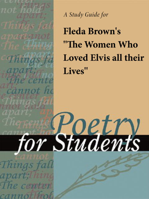 Cover image for book A Study Guide for Fleda Brown's "The Women Who Loved Elvis All Their Lives"