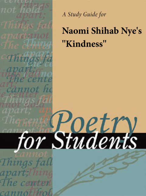 Cover image for book A Study Guide for Naomi Shihab Nye's "Kindness"
