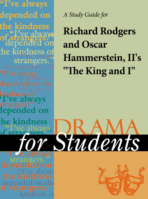 Cover image for book A Study Guide for Richard Rodgers/Oscar Hammerstein II's "The King and I"