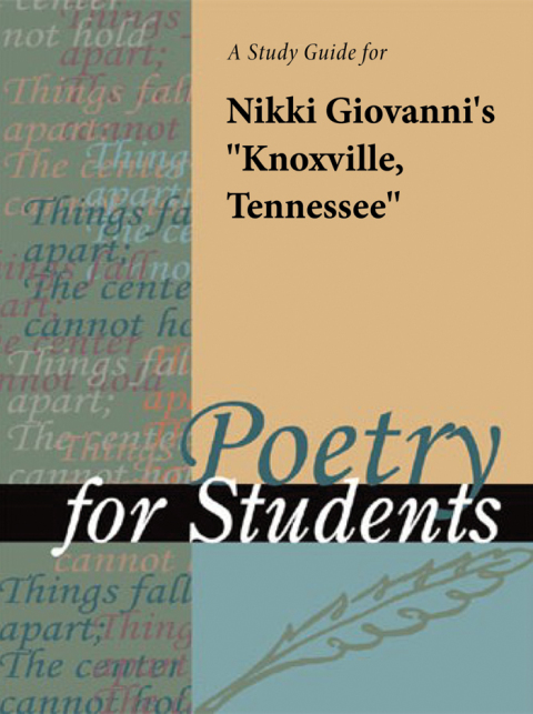 Cover image for book A Study Guide for Nikki Giovanni's "Knoxville, Tennesee"