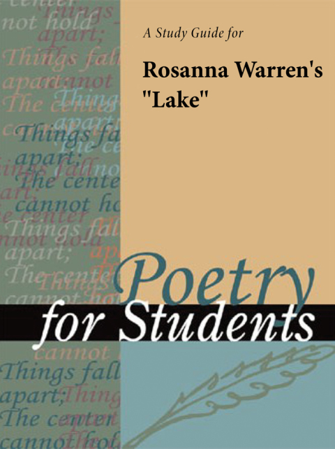 Cover image for book A Study Guide for Rosanna Warren's "Lake"