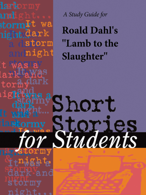 Cover image for book A Study Guide for Roald Dahl's "Lamb to the Slaughter"