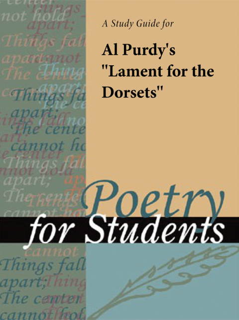 Cover image for book A Study Guide for Al Purdy's "Lament for the Dorsets"