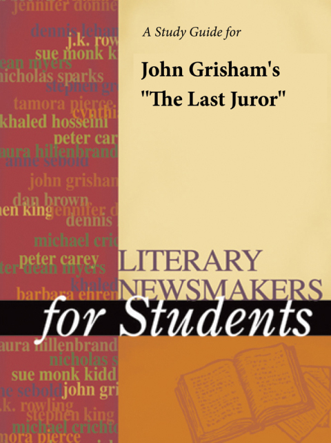 Cover image for book A Study Guide for John Grisham's "The Last Juror"