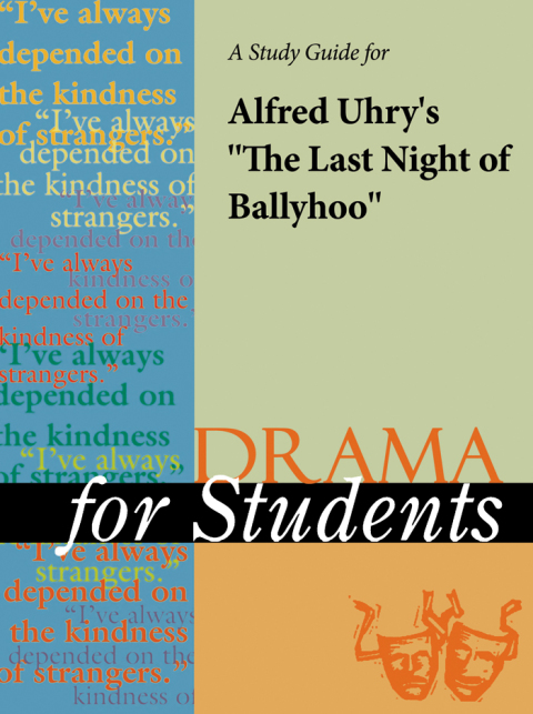 Cover image for book A Study Guide for Alfred Uhry's "The Last Night of Ballyhoo"