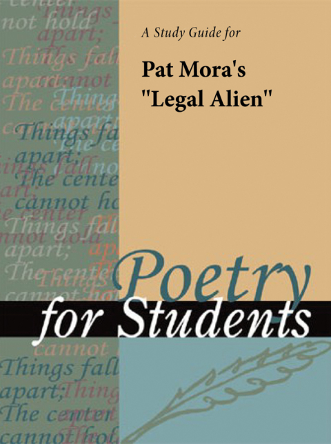 Cover image for book A Study Guide for Pat Mora's "Legal Alien"