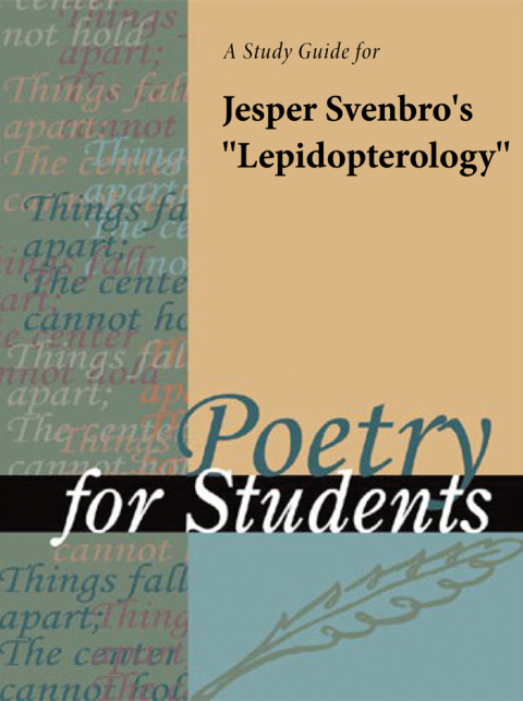 Cover image for book A Study Guide for Jesper Svenbro's "Lepidopterology"
