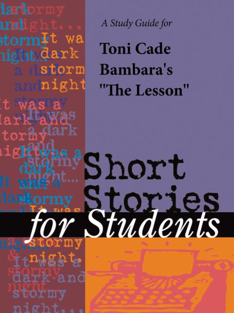 Cover image for book A Study Guide for Toni Cade Bambara's "Lesson"