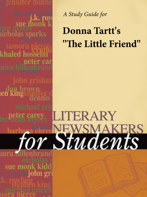 Cover image for book A Study Guide for Donna Tartt's "The Little Friend"