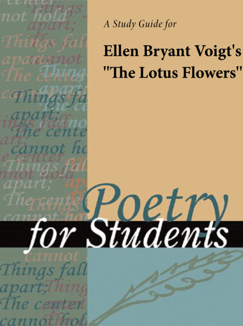 Cover image for book A Study Guide for Ellen Bryant Voigt's "The Lotus Flowers"