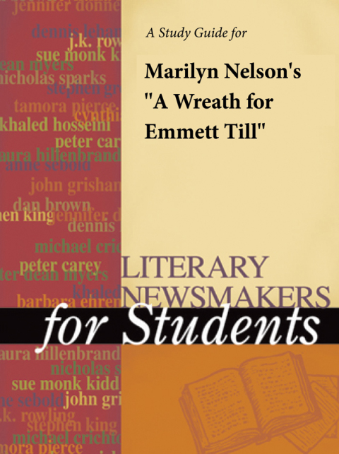 Cover image for book A Study Guide for Marilyn Nelson's "A Wreath for Emmet Till"