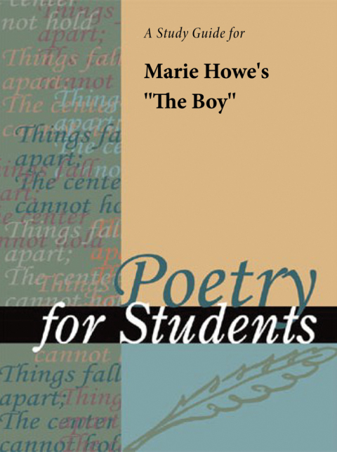 Cover image for book A Study Guide for Marie Howe's "The Marie Howe's Boy"