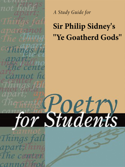Cover image for book A Study Guide for Sir Philip Sidney's "Ye Goatherd Gods"