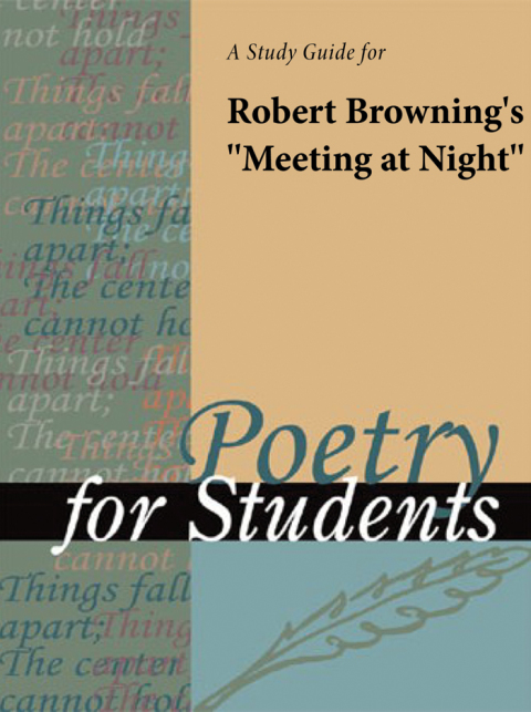 Cover image for book A Study Guide for Robert Browning's "Meeting at Night"
