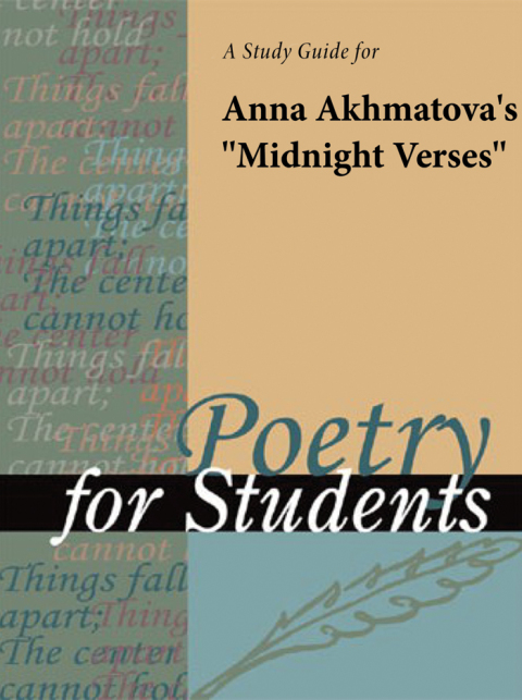 Cover image for book A Study Guide for Anna Akhmatova's "Midnight Verses"