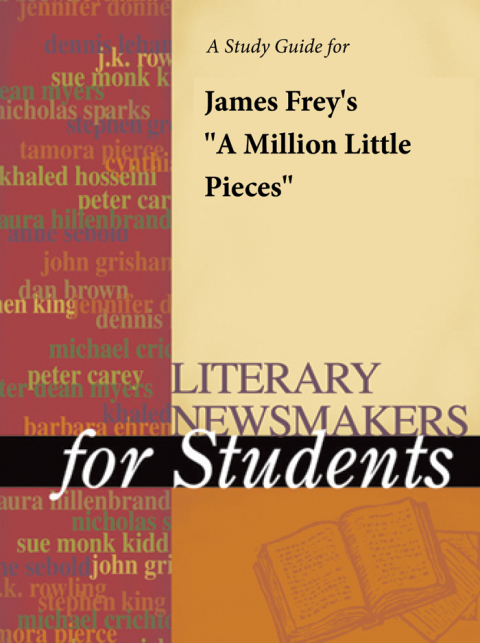 Cover image for book A Study Guide for James Frey's "A Million Little Pieces"