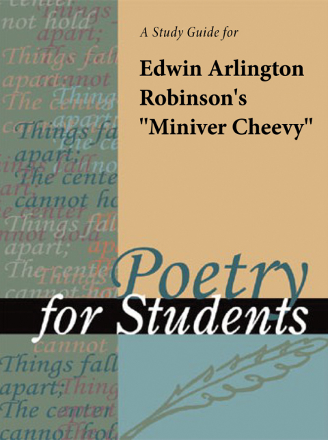 Cover image for book A Study Guide for Edwin Arlington Robinson's "Miniver Cheevy"