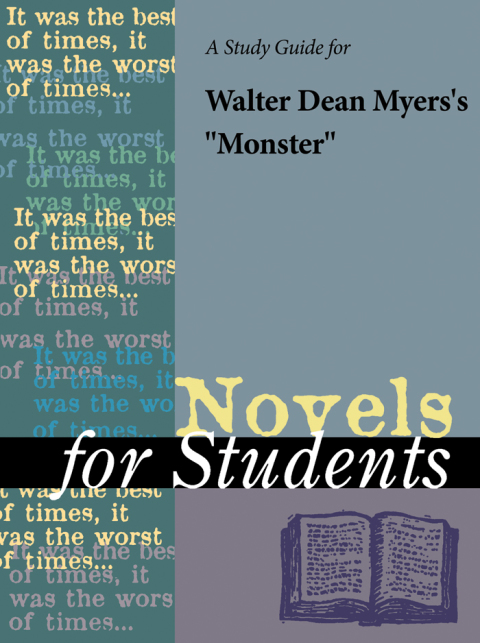 Cover image for book A Study Guide for Walter Dean Myers's "Monster"