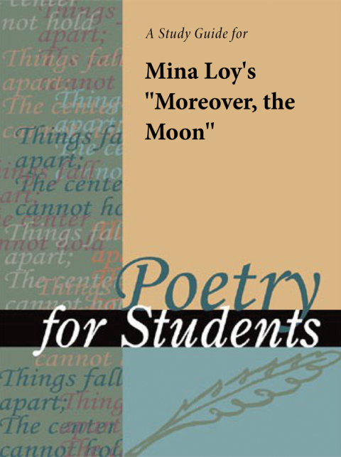 Cover image for book A Study Guide for Mina Loy's "Moreover, the Moon"