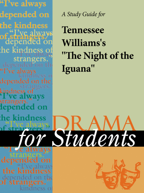 Cover image for book A Study Guide for Tennessee Williams's "Night of the Iguana"