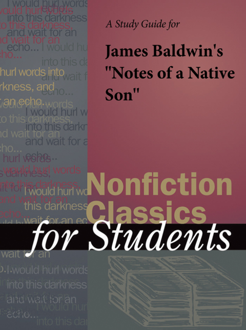 Cover image for book A Study Guide for James Baldwin's "Notes of a Native Son"
