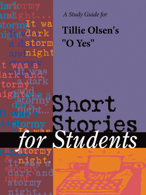 Cover image for book A Study Guide for Tillie Olsen's "O Yes"