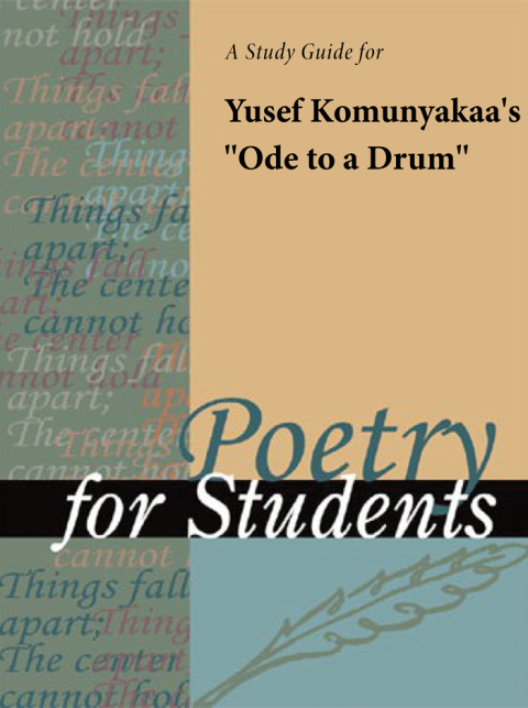 Cover image for book A Study Guide for Yusef Komunyakaa's "Ode to a Drum"