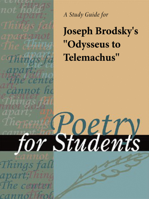Cover image for book A Study Guide for Joseph Brodsky's "Odysseus to Telemachus"
