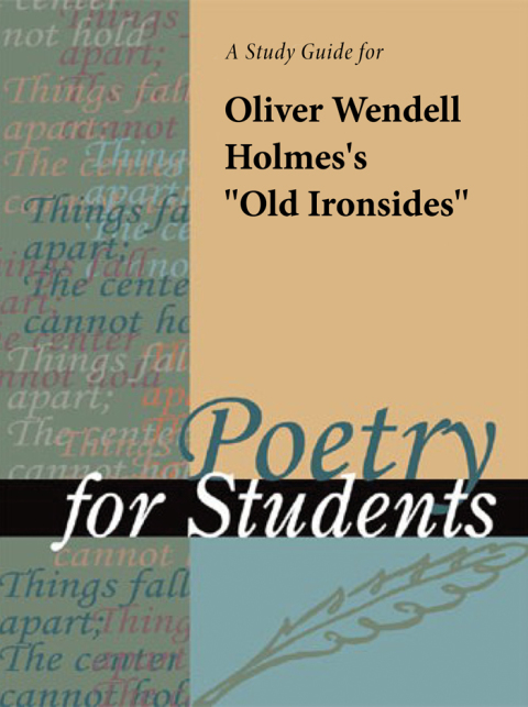Cover image for book A Study Guide for Oliver Wendell Holmes's "Old Ironsides"
