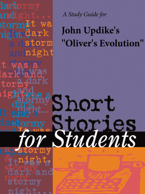Cover image for book A Study Guide for John Updike's "Oliver's Evolution"